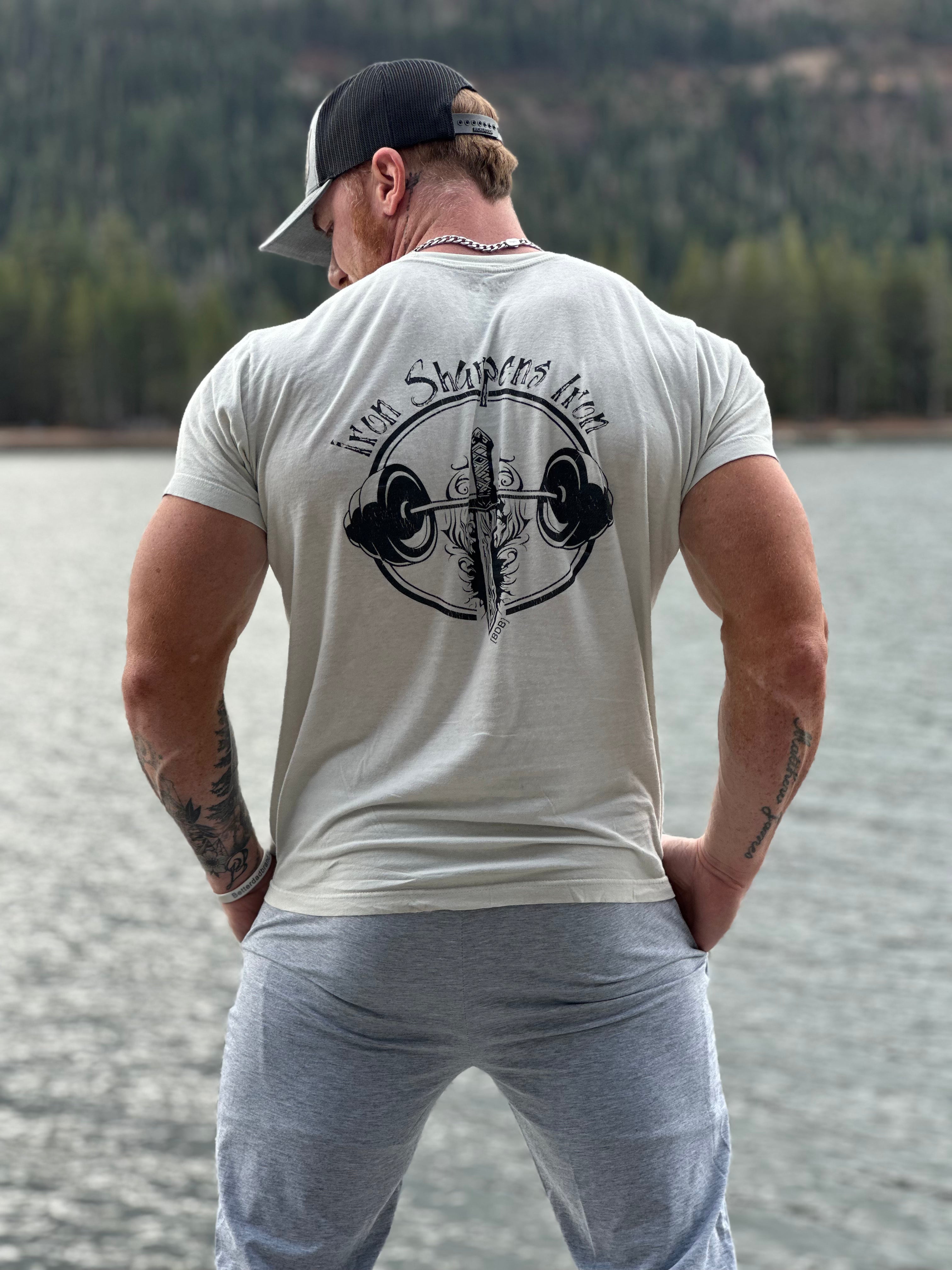 IRON SHARPENS IRON.  Light weight T-shirt