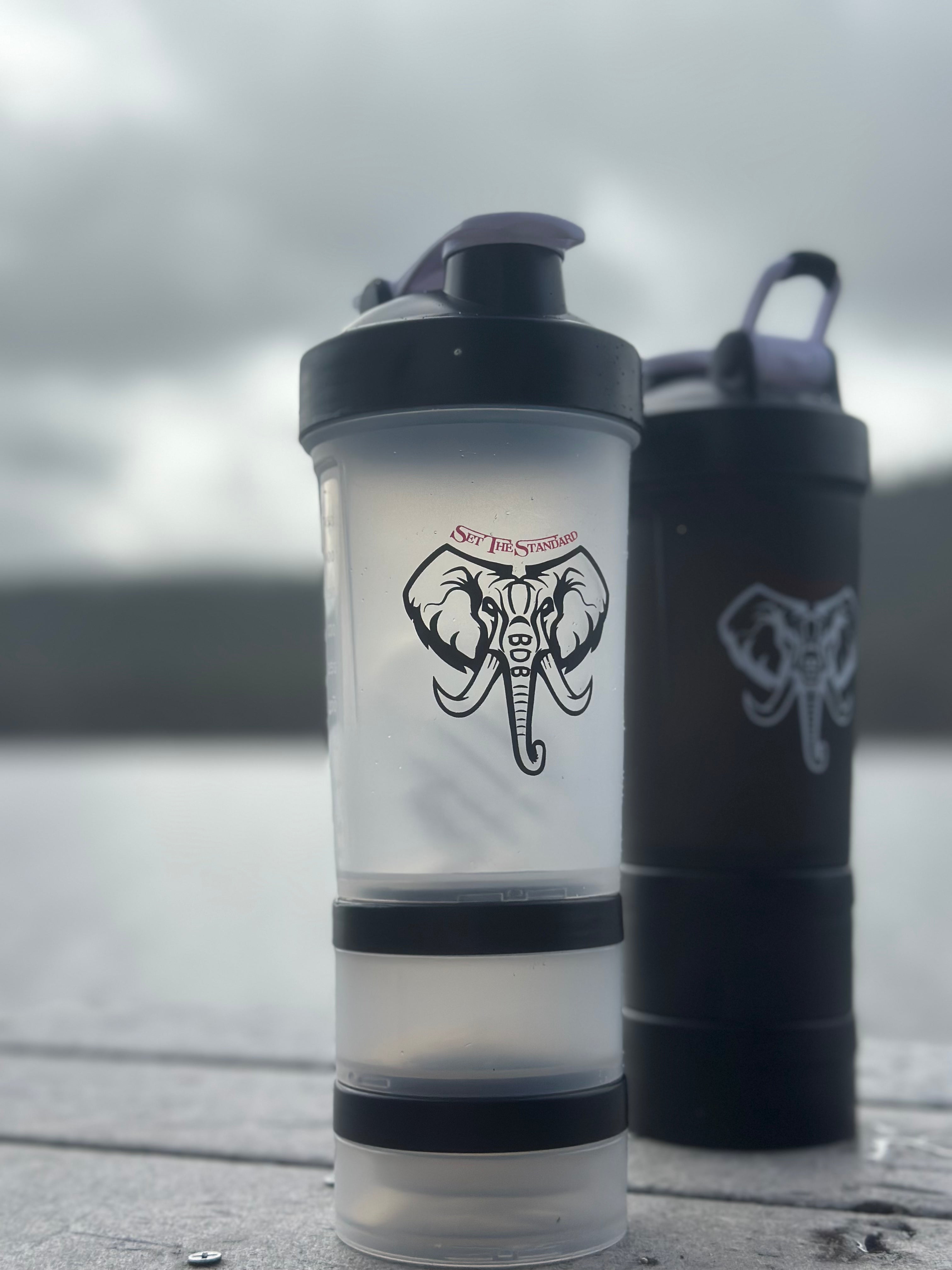 "set the standard" shaker bottle