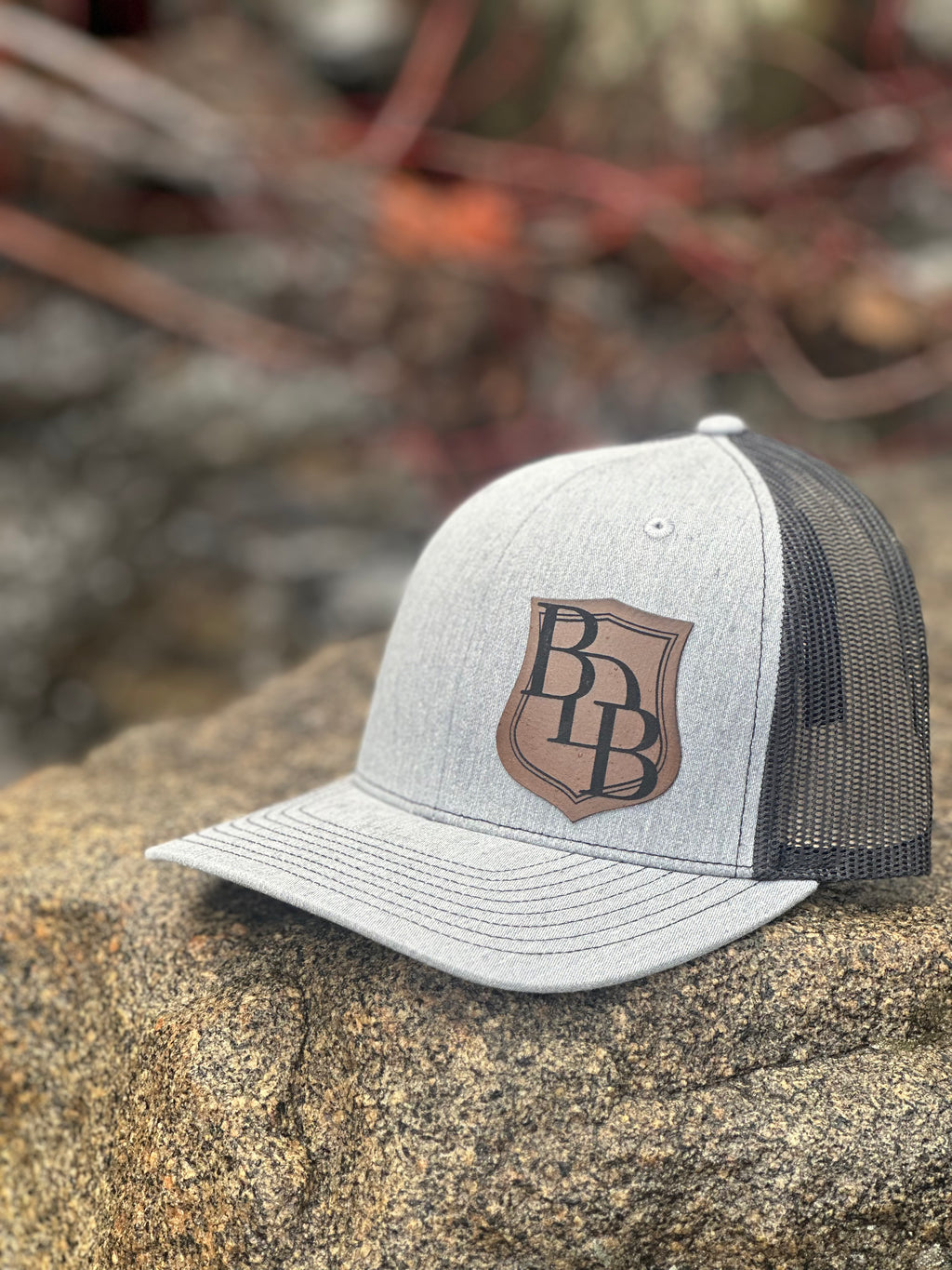 BDB patched snap back hat