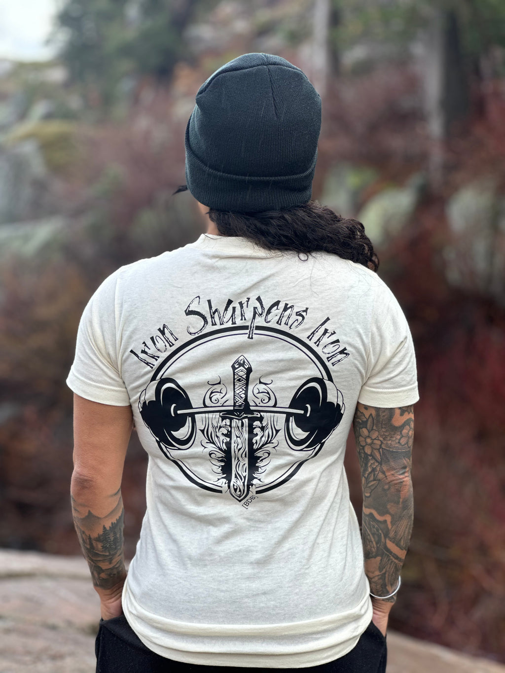 IRON SHARPENS IRON.  Light weight T-shirt