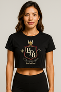 BDB "DO WORK" muscle mommy crop top